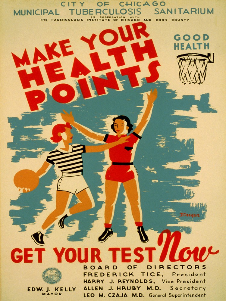 Women Basketball POSTER.Home Interior Design.Vintage School Room Decor.372i