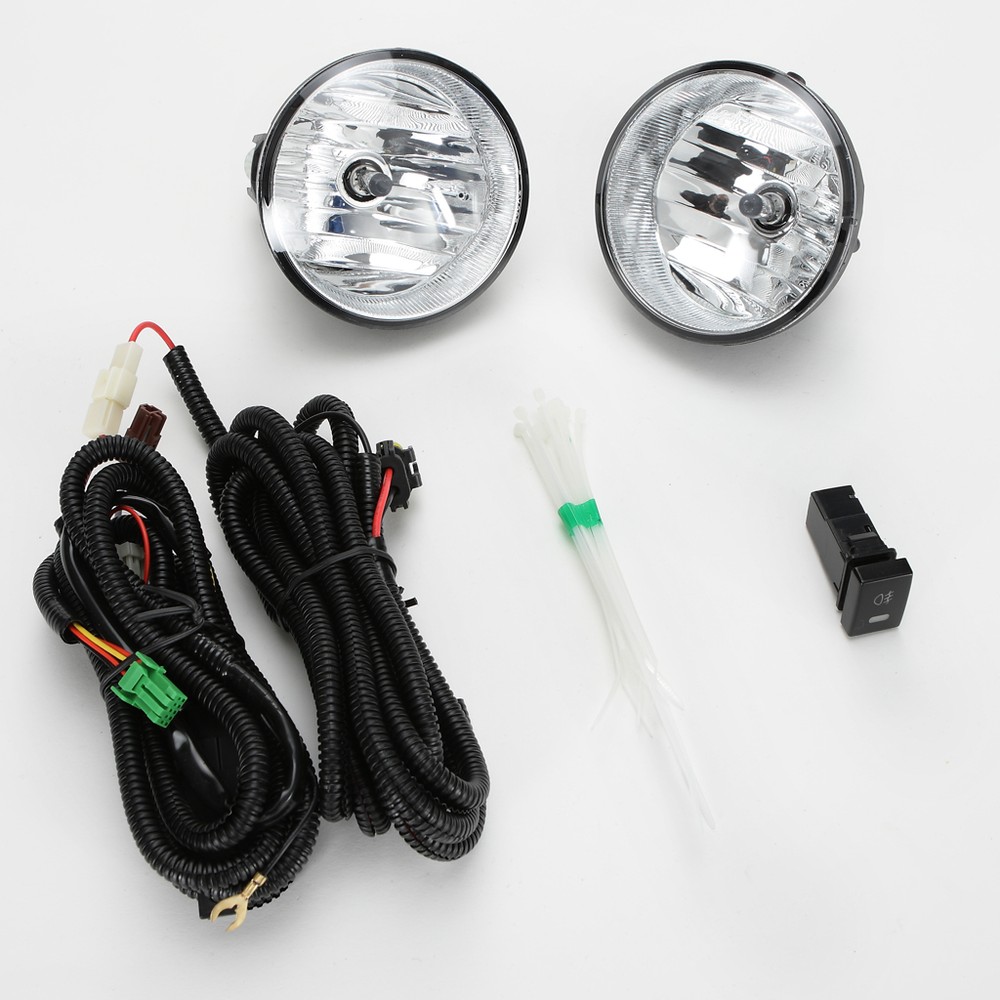 2005-2011 Tacoma 04-06 Solara 08-16 Sequoia Clear Fog Light Switch Wiring Kit