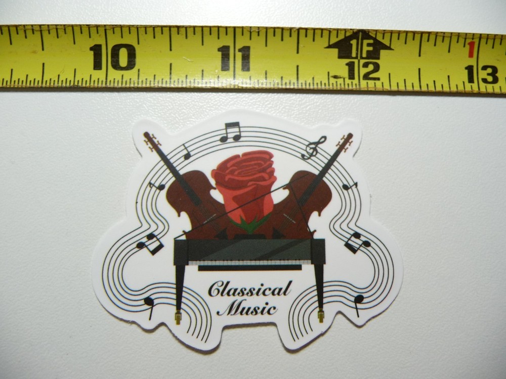 CLASSICAL MUSIC ITEMS DECAL STICKER BAND CONCERT HALL MUSICAL