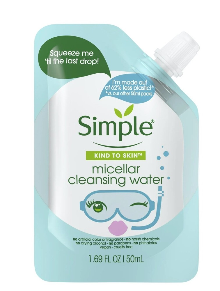 Travel Size Micellar Cleansing Water 7-Pack  