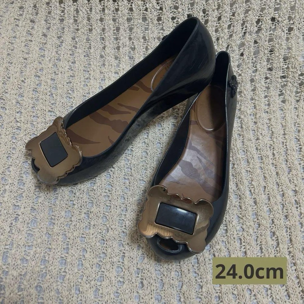 Vivienne Westwood Women 7.0US Melissa Rain Shoes Women Designer Shoes Limited Ed