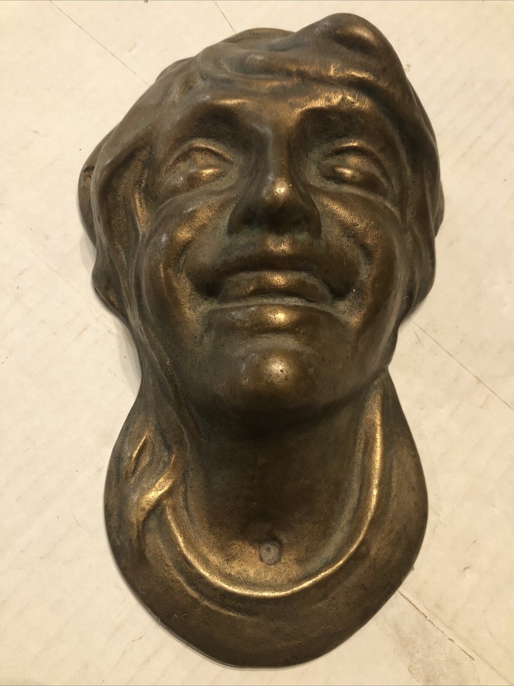 1919 No. 2 Brass Lady Face,  Herschell Spillman Antique Carousel?