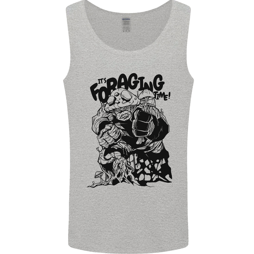 Its Foraging Time Funny Forager Mens Vest Tank Top