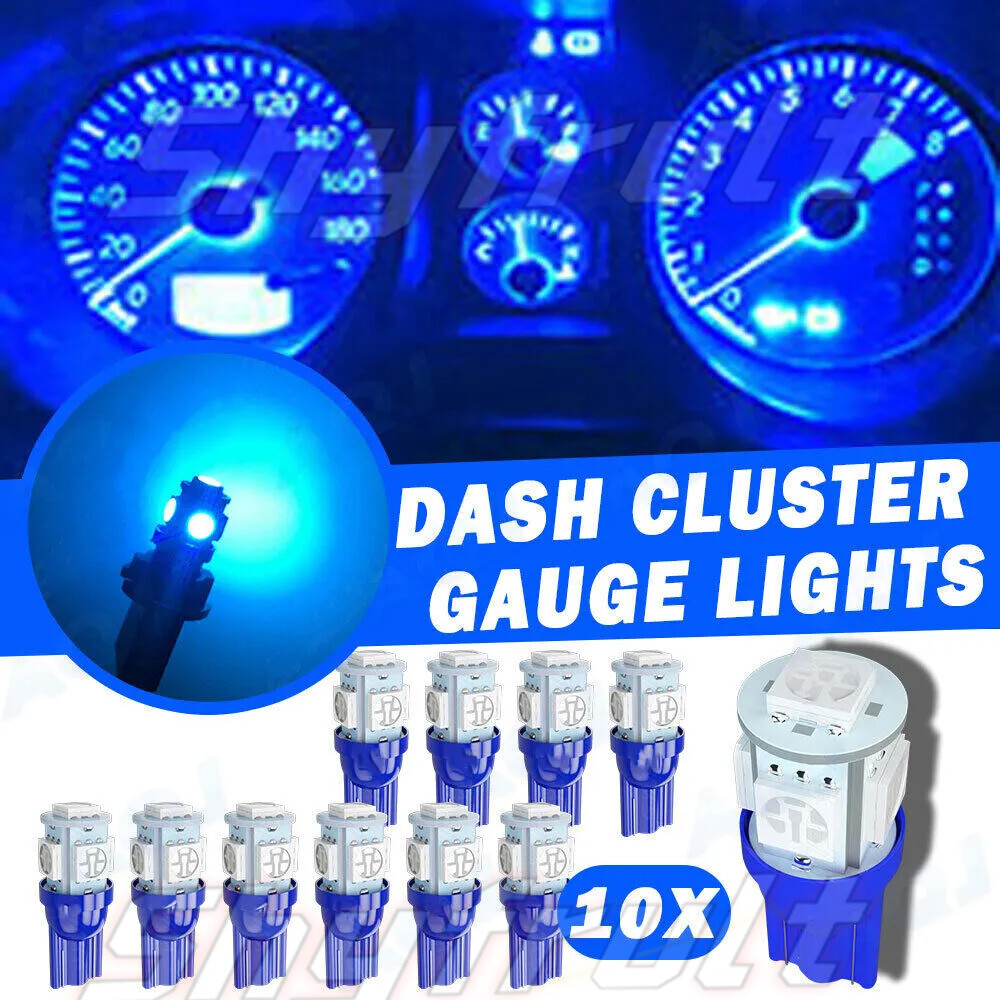 Dash Instrument Cluster-Gauge blue LED LIGHTS KIT Fit 98-01 Dodge Ram 1500 2500