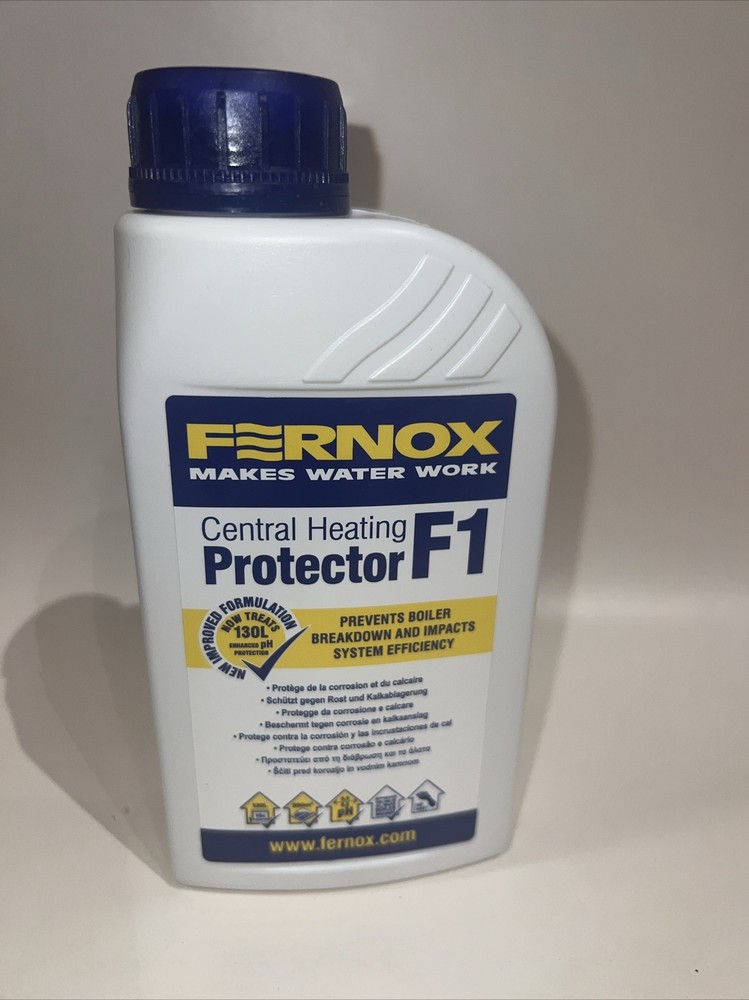 Fernox 56599 F1 500ml Central Heating Protector 09/2023. Free Shipping