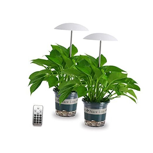 LED Grow Light for Indoor Plants 2 Pack, Intelligent USB Small Plant 2 pack