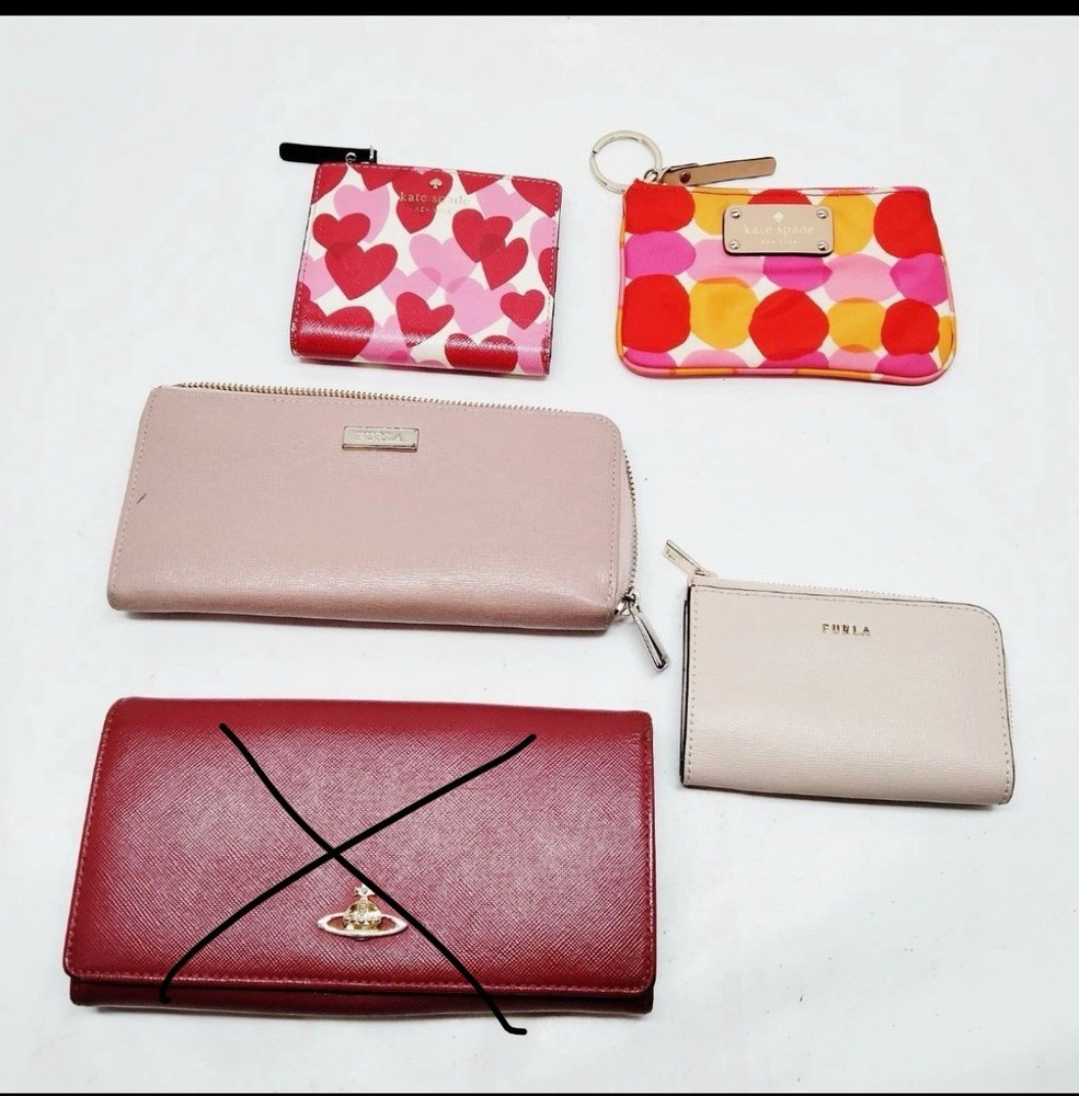 Kate Spade & Furla Wallet Lot