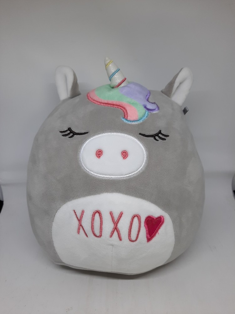 RARE Kelly Squishmallow TERESA THE GRAY UNICORN 12
