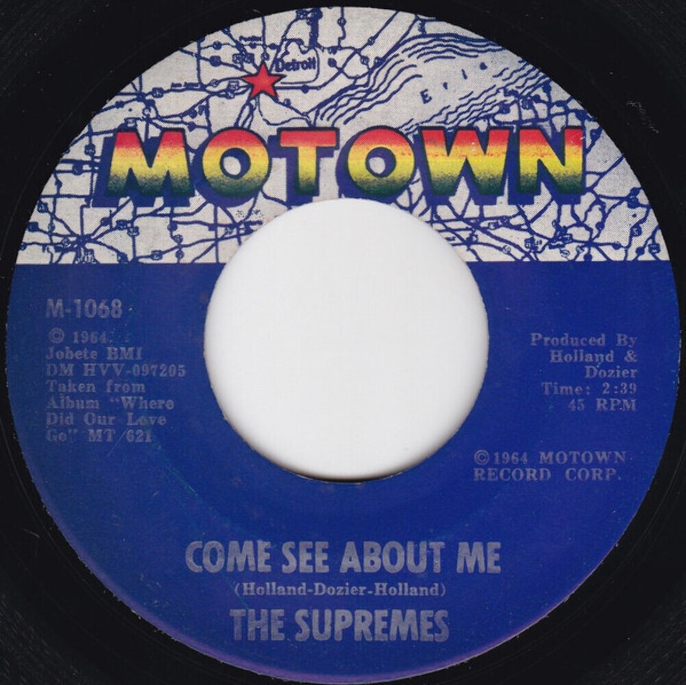 The Supremes - Come See About Me - Motown - M-1068 - 7