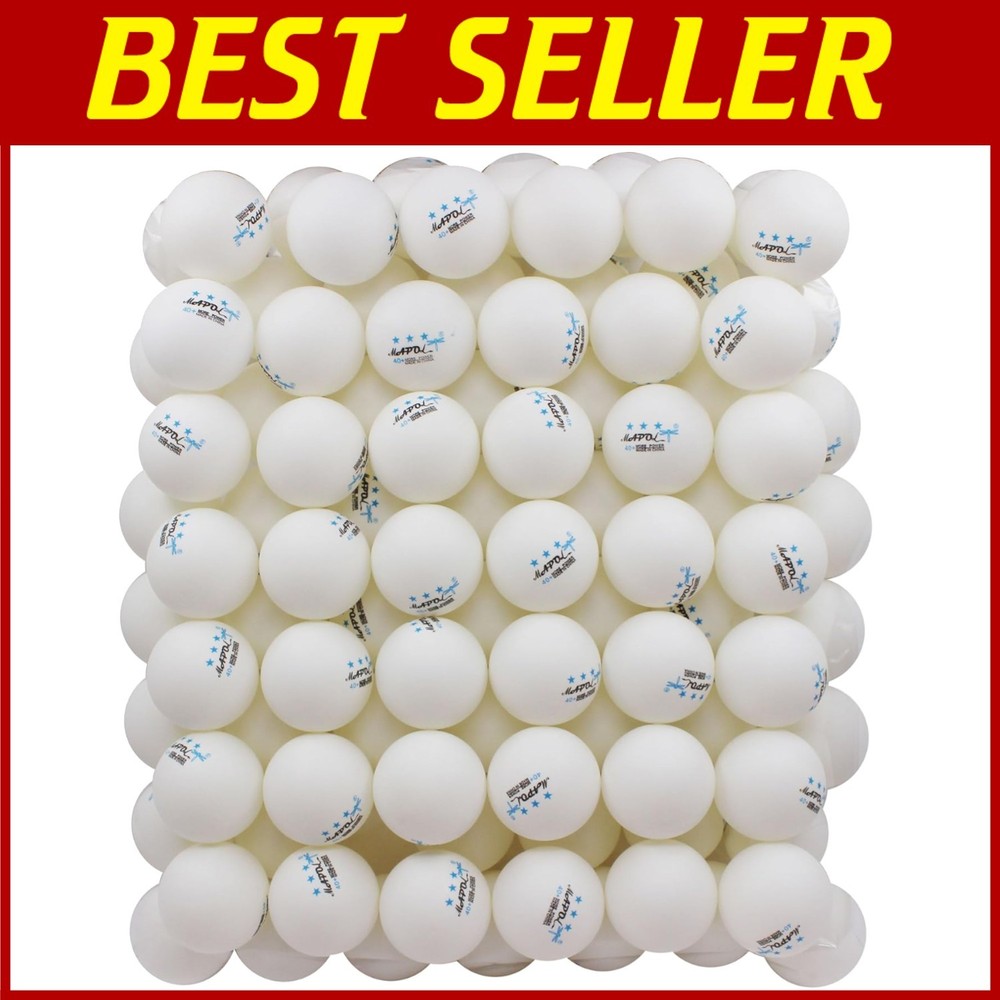 Premium 3-Star Table Tennis Balls 100-Pack for All Players