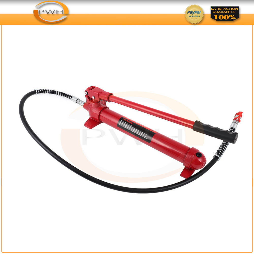 Power Hydraulic Jack 10 Ton Knockout Punch Porta Power Body Frame Repair Tool