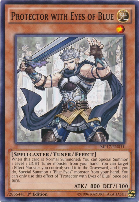 Protector with Eyes of Blue MP17-EN011 Common 1st Ed Lightly Played