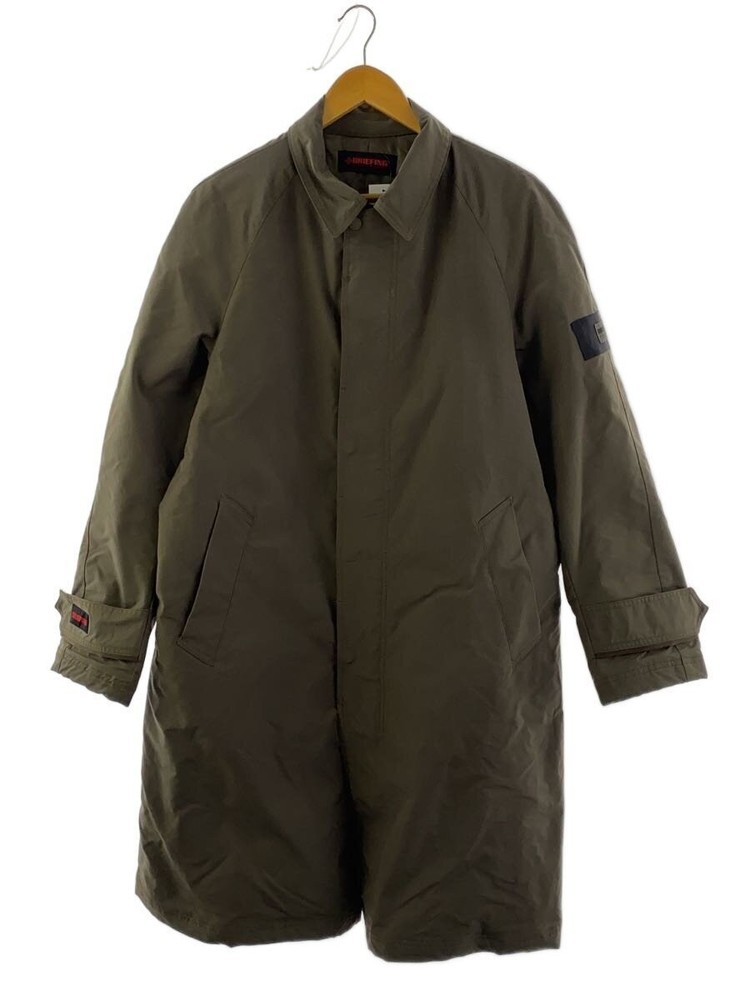Briefing  Steel Collar Coat/L/Polyester/Khk/Plain/Wlg91Cot001Yg// 3400