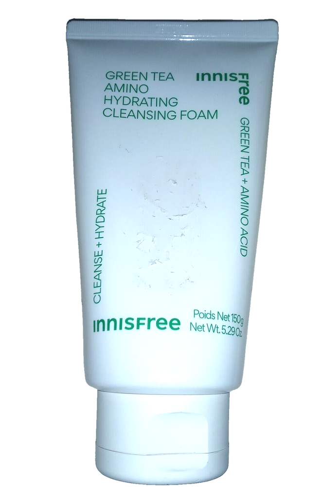 Innisfree Green Tea Amino Acid Hydrating Cleansing Foam 150g 5.29 Oz New Formula
