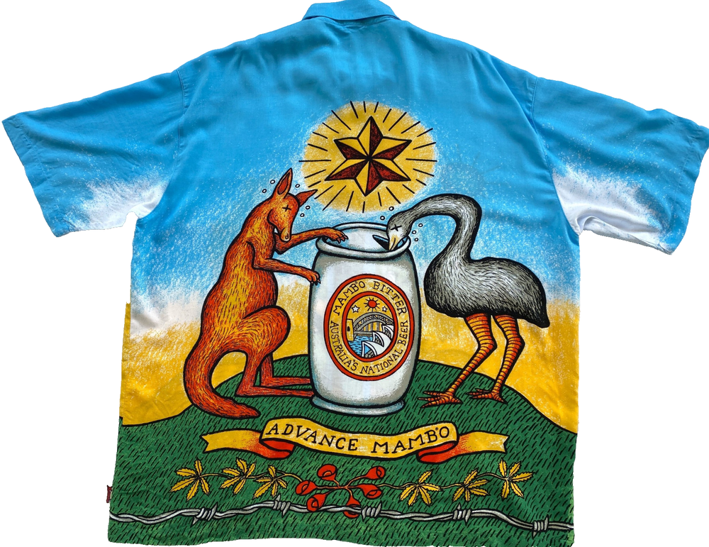 Vintage MAMBO LOUD shirt - XL - Beer Tree - EUC - on sale limited time!-image