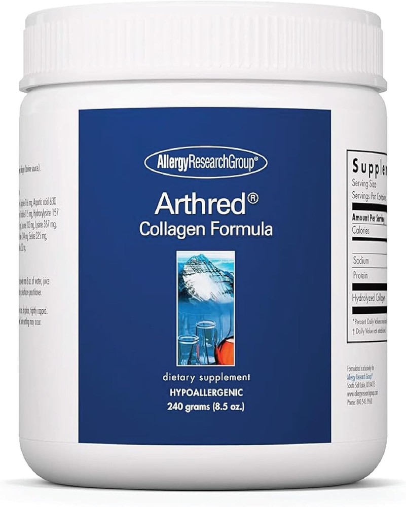 Allergy Research Arthred Collagen Formula 240g for Joint Health