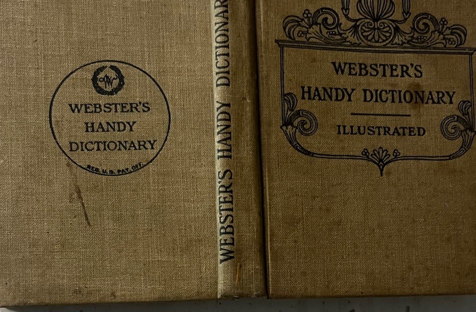 Webster’s Handy Dictionary Comes In Secured Case. Please See Pictures