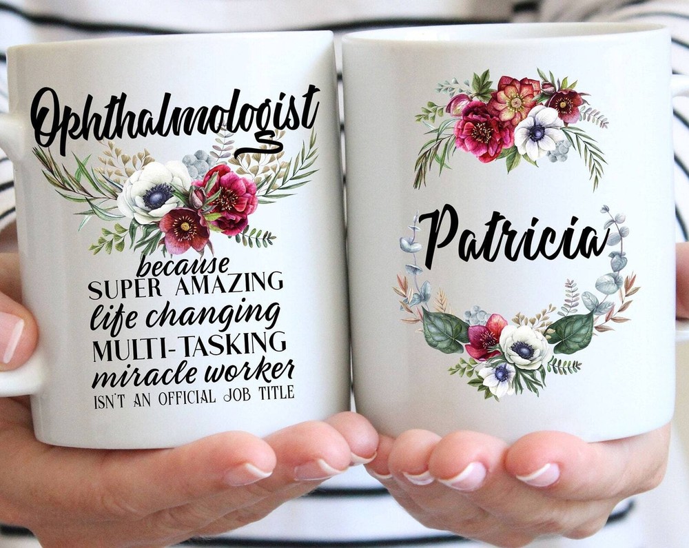 Ophthalmologist Gift Mug For Women L Thank You Appreciation Birthday Christmas