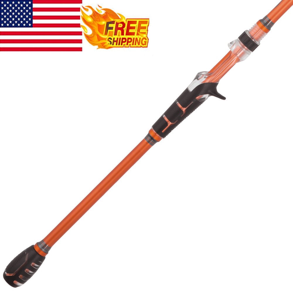 7.6ft Heavy Power Fast Action Shock Casting Rod with Ergonomic Handle