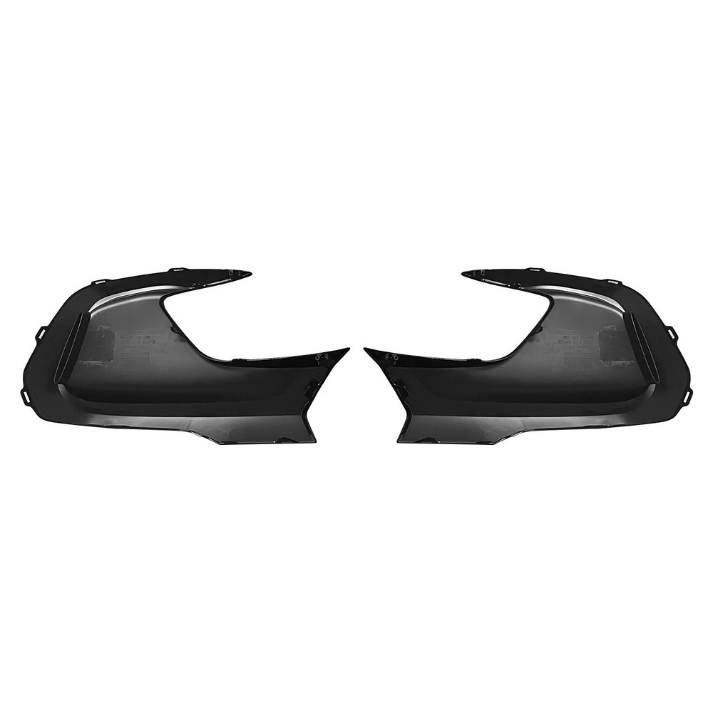 Front Bumper Fog Light Lamp Grille Cover For Honda HRV HR-V LX/Sport 2023-2024