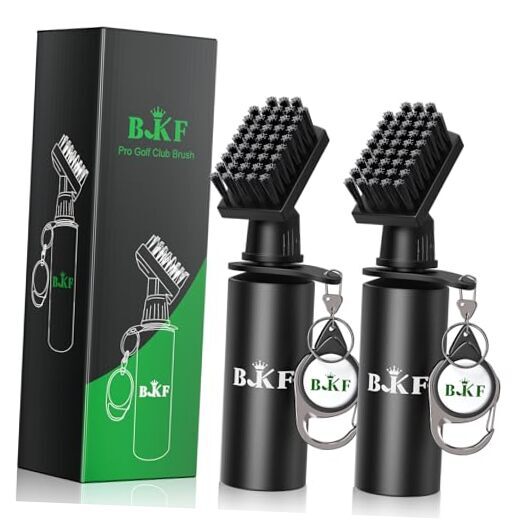 Golf Club Cleaner Brush with 4.5oz Anti-Leak Bottle & 2 Free Gifts