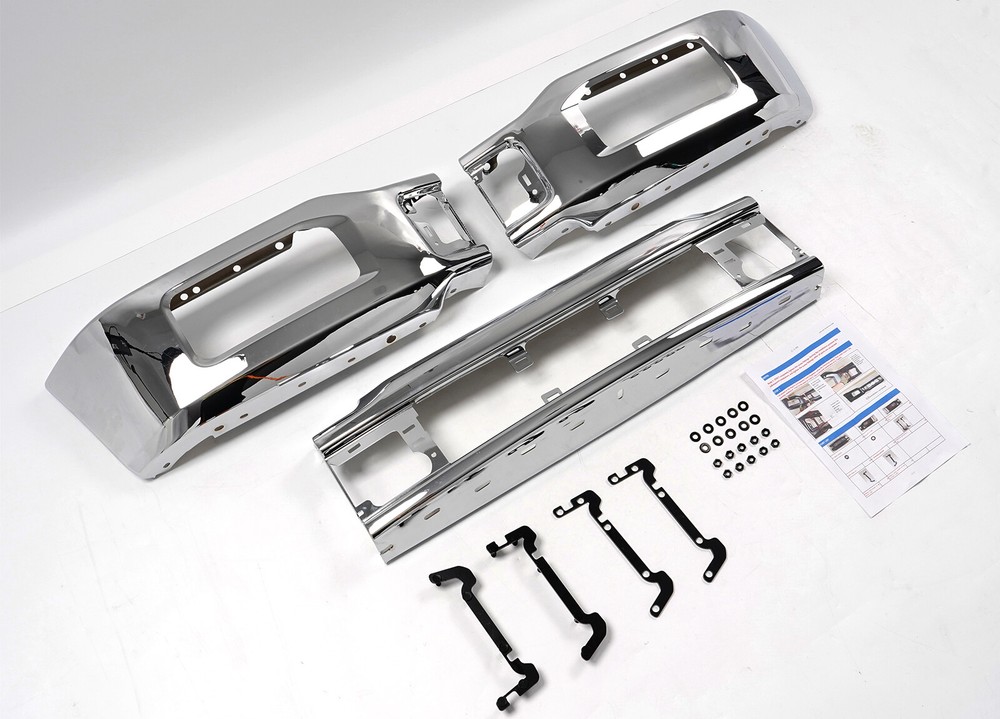 NEW For 2018-2020 Ford F150 Pickup Truck Front Bumper Face Bar w/ Fog Light Hole