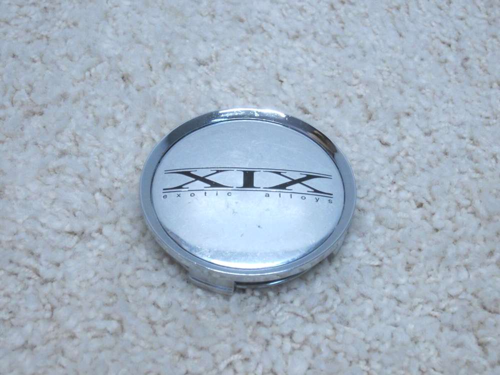 XIX EXOTIC ALLOYS C-311-1 CUSTOM ALLOY WHEEL SNAP ON CENTER CAP #2E-2