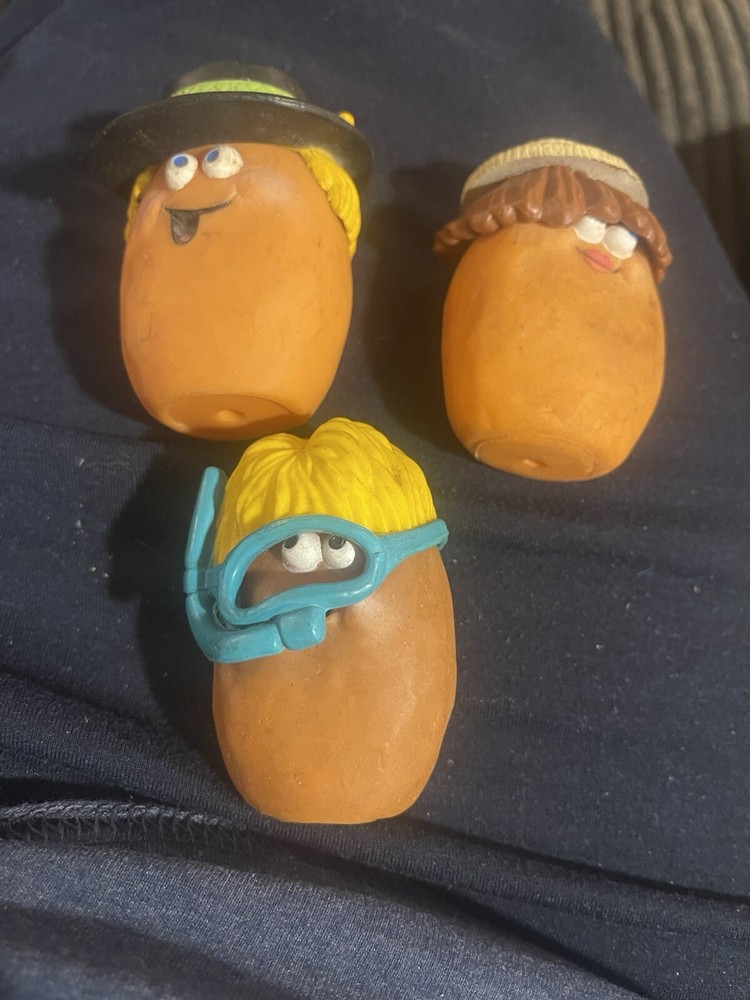 McDonalds McNugget Buddies Vintage 1988 Lot Of 3