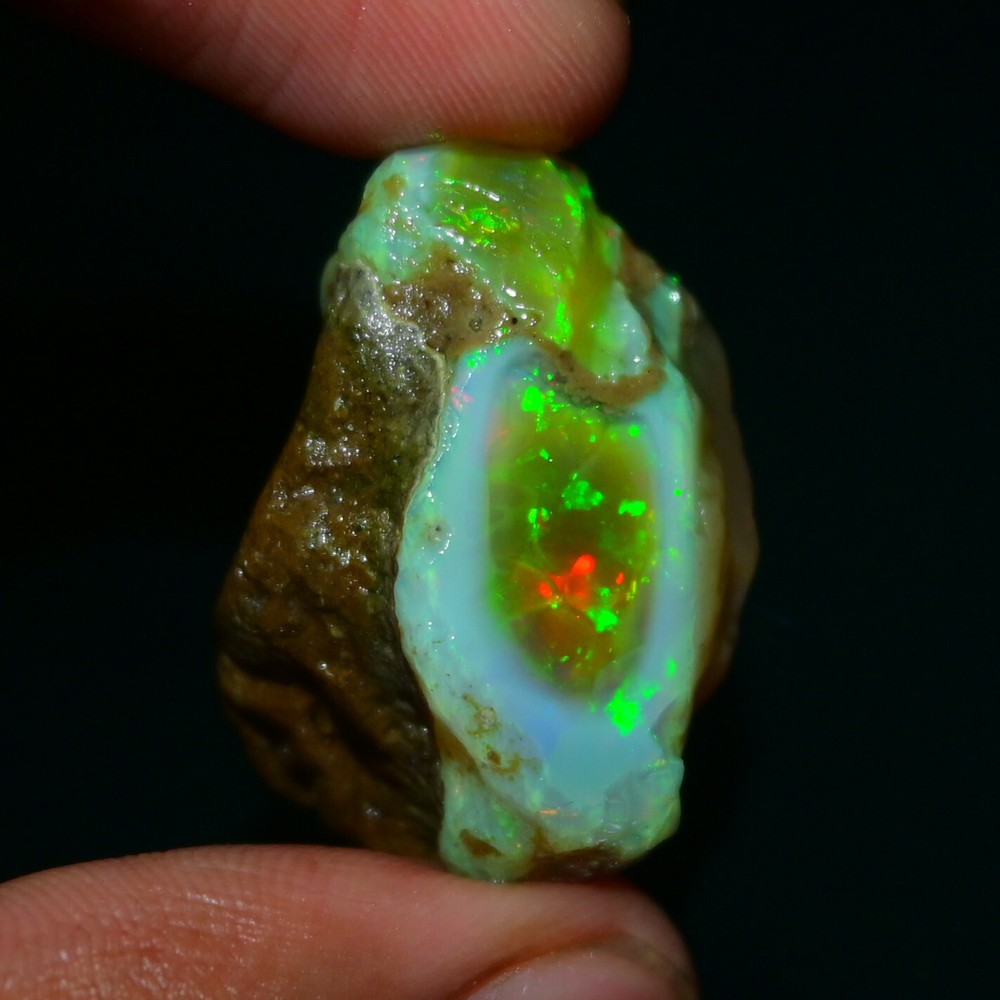 Stunning Ethiopian Opal Rough 44.05 Carats Large Opal Specimen Natural Opal Raw