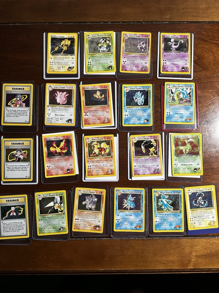 Gym Challenge And Gym Hero HOLO Bundle set