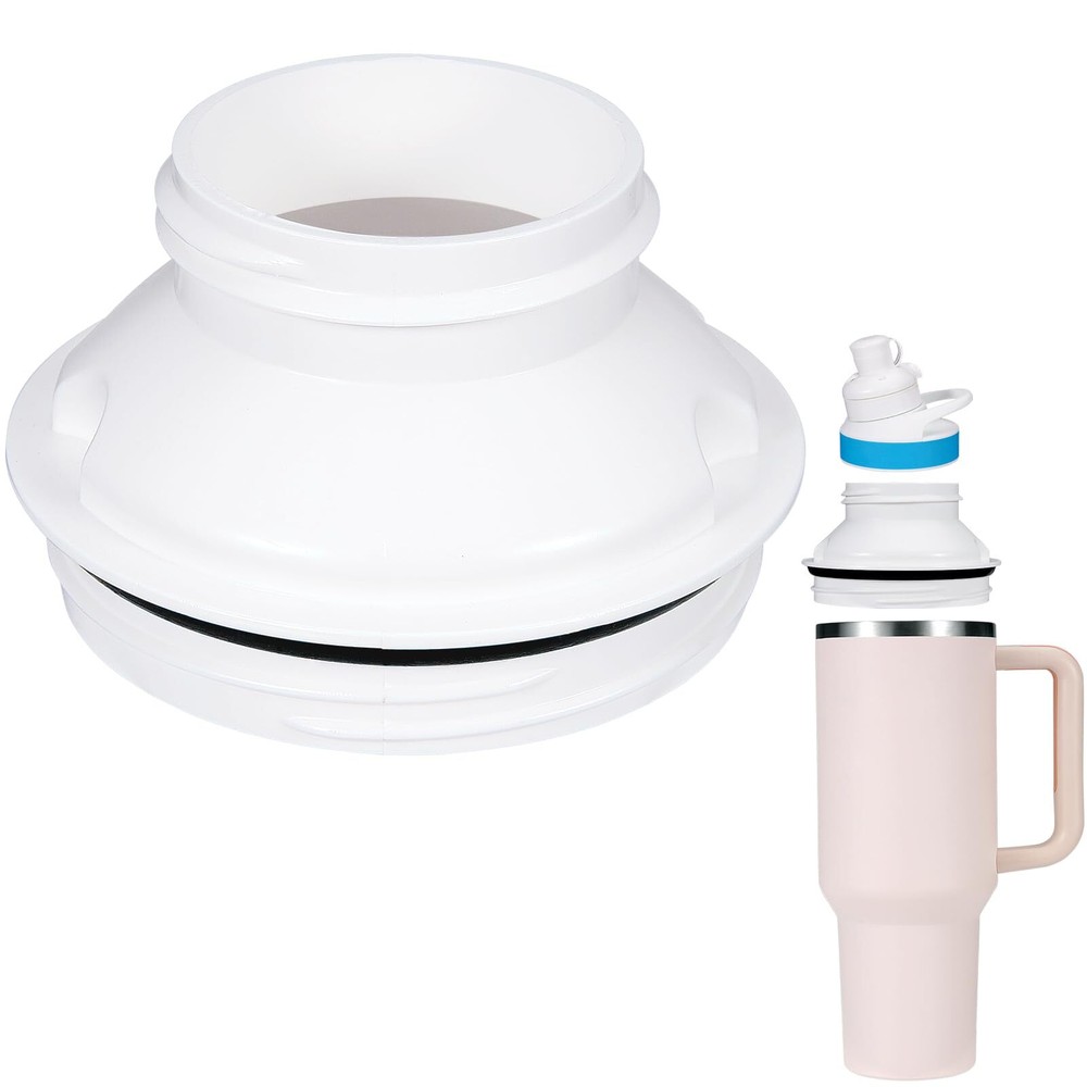 Water Bottle Adapter for Stanley 40oz Quencher Tumbler to Cirkul, Lid Cap Con...