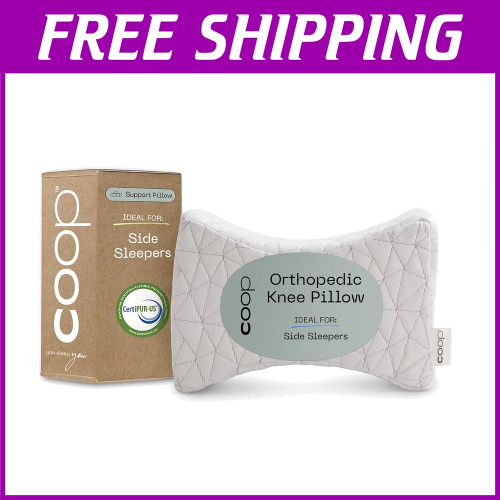 Breathable Adjustable Knee Pillow for Side Sleepers - Soft & Supportive Comfort