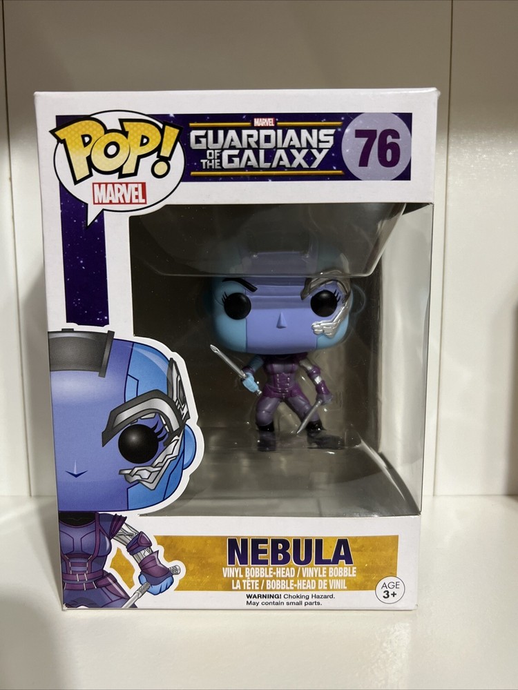 💫🌟 Rare Collectible Gift Funko POP! MARVEL Guardians of the Galaxy #76 Nebula