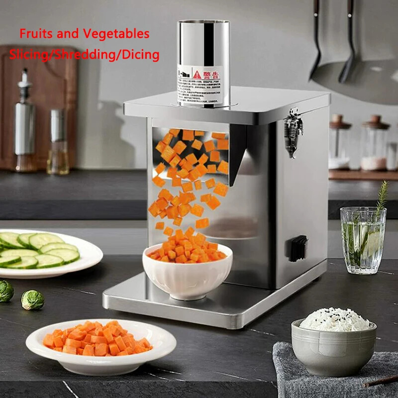 Dicing Machine Commercial Electric Automatic Vegetable and Fruit Dicing