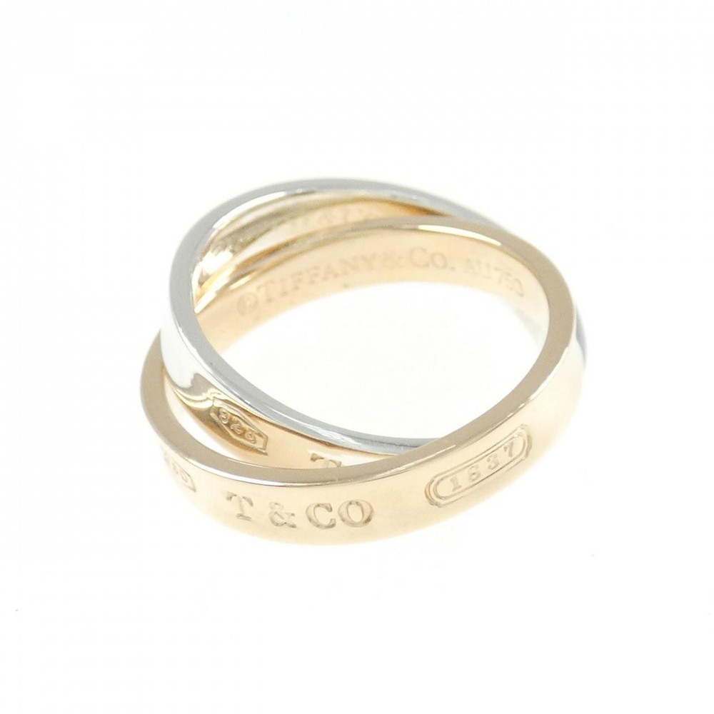 Authentic Tiffany 1837 Interlocking Circle Ring  #260-007-116-7756