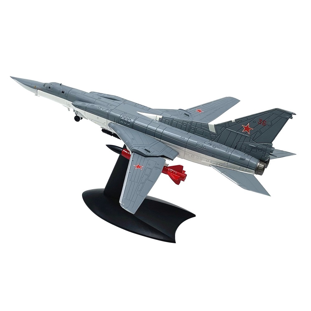 1:144 Russian TU-22M3 Backfire Bomber Alloy Aircraft Plane Model For Kid