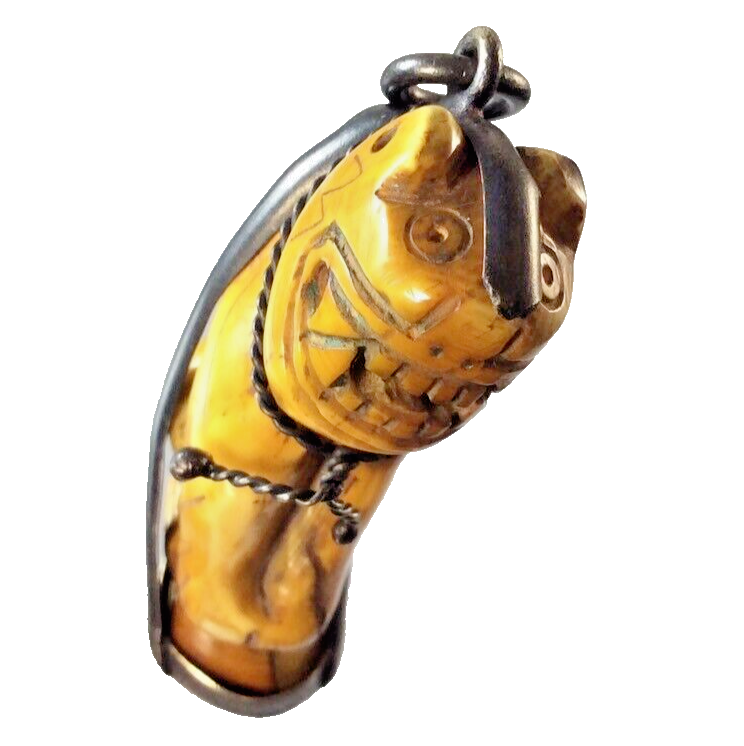 Ancient Tiger Amulet LP Pan Pendant POWERFUL Magic TALISMAN Strong PROTECTION