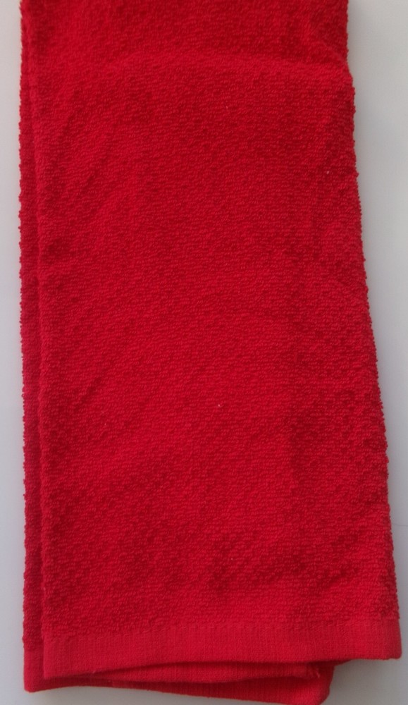 Solid Reddish Cotton Kitchen Towel Full Uncut Essential Home-image