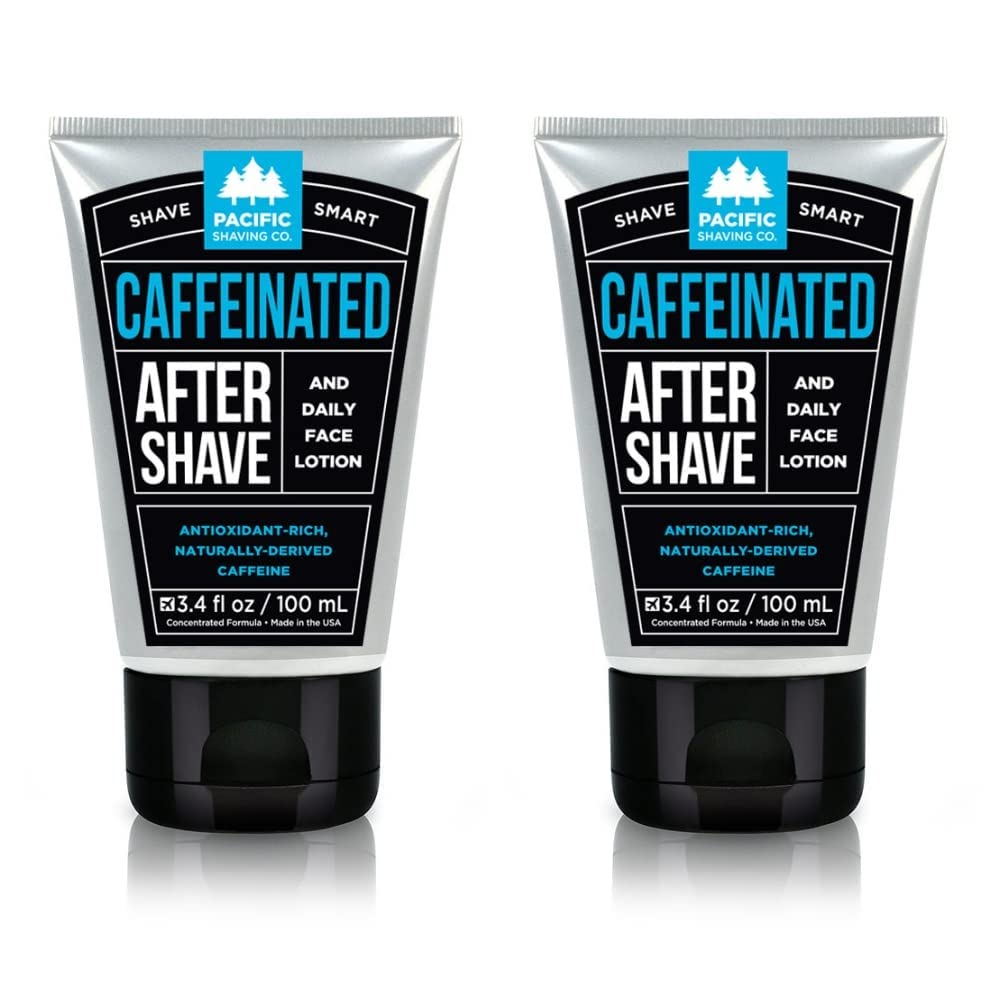 Caffeinated Aftershave, Men'S Grooming Product - Antioxidant Daily Face Lotion +