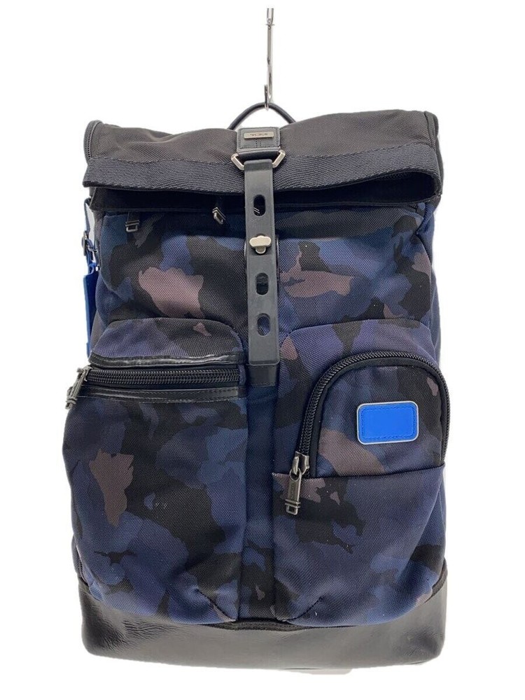 Tumi Nylon Backpack in Navy Camouflage Style 1307