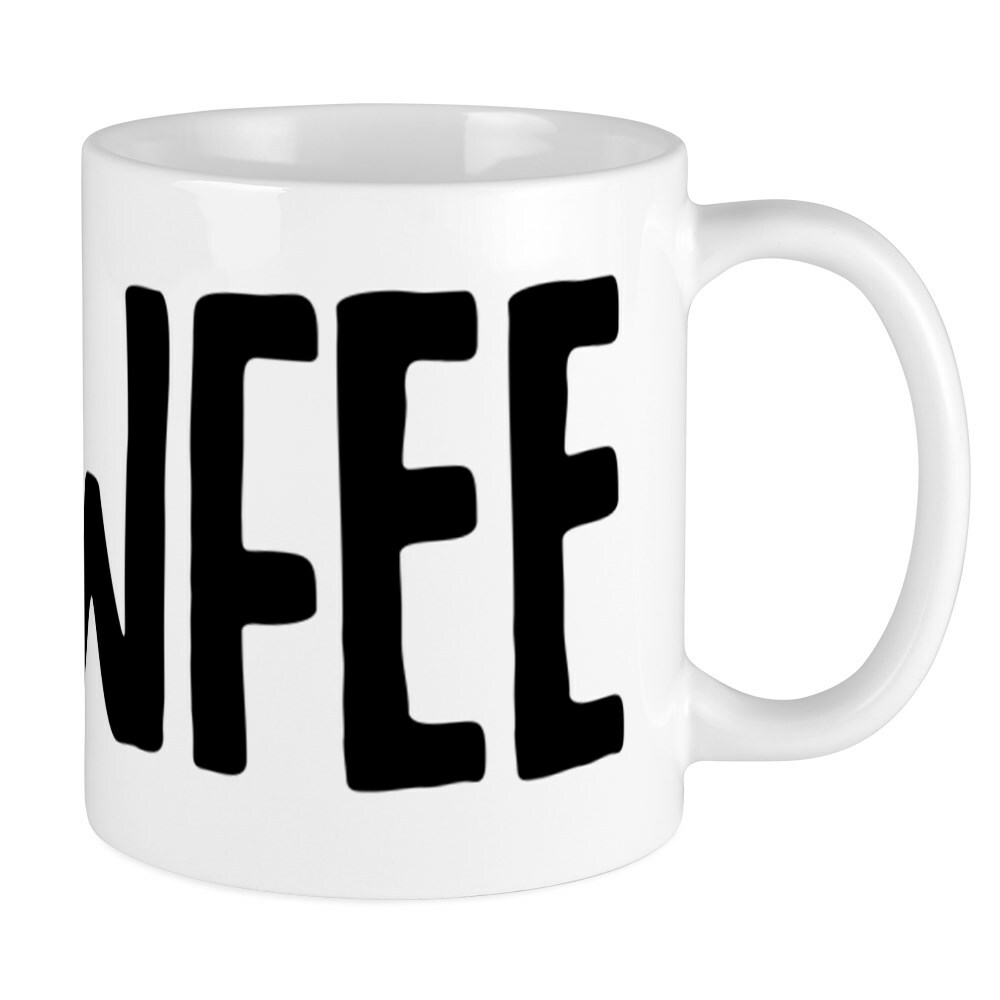 CafePress Cawfee 15 Oz Ceramic Large Mug 11 oz Ceramic Mug (674734663)