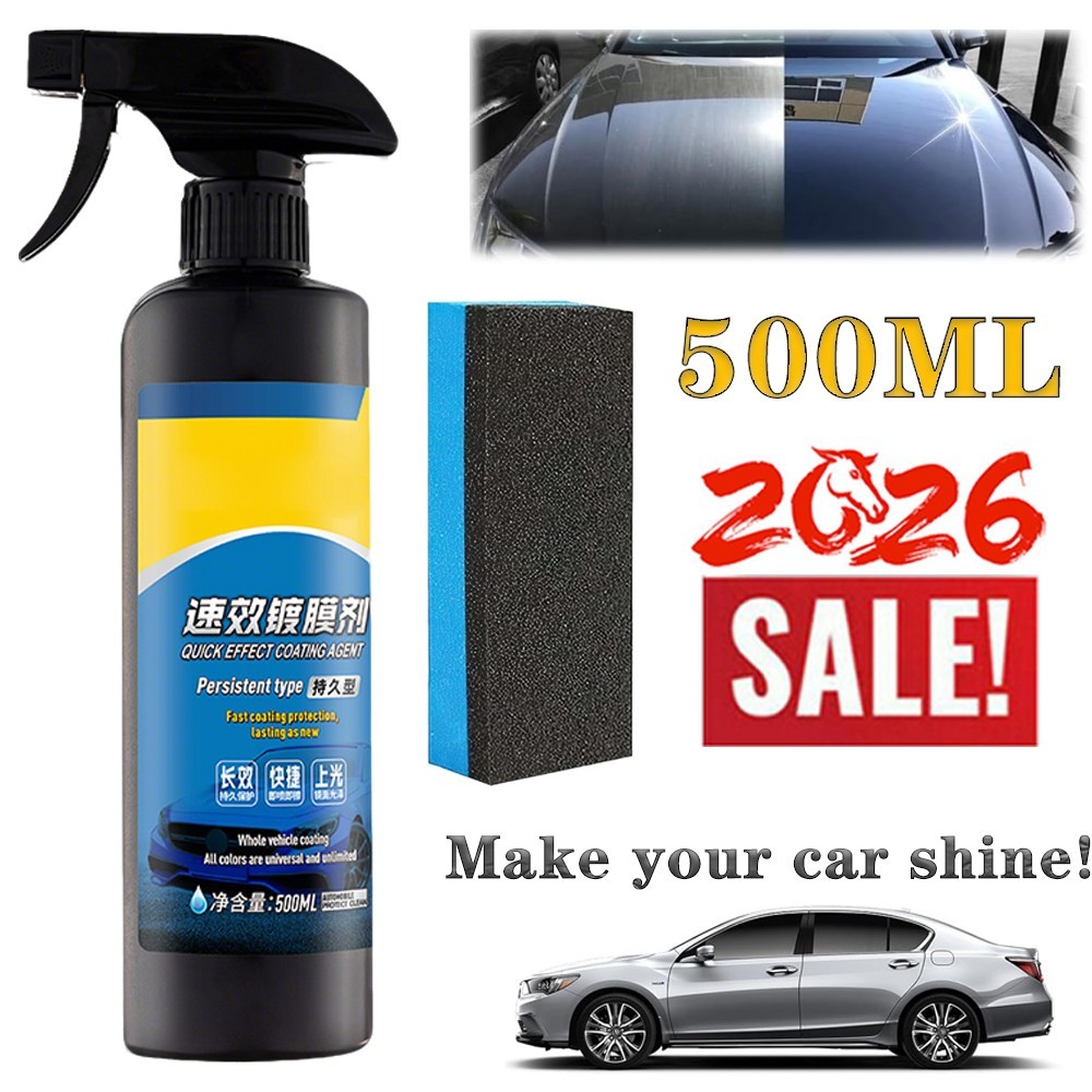 500ML Set Sopam* Car Coating Spray Nano Ceramic |Protection Quick Car Wax Polish