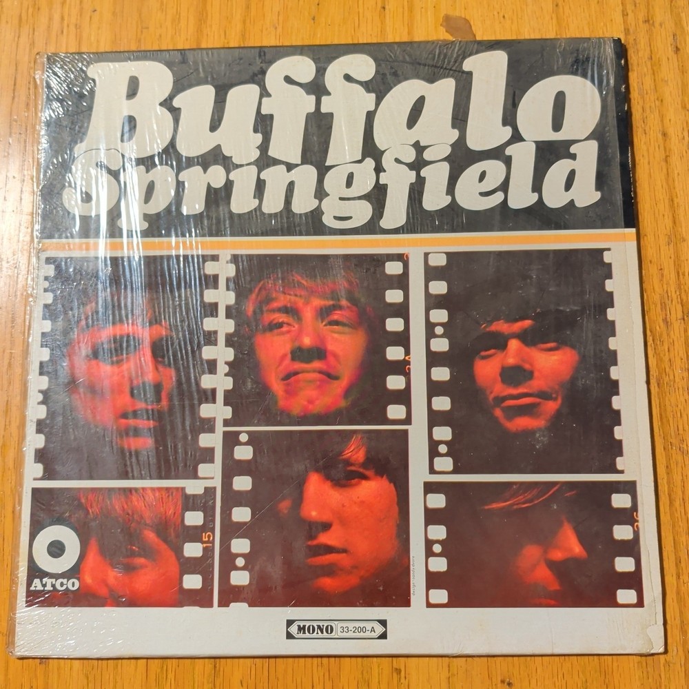 Buffalo Springfield Self Titled 1966 Atco Lp 33-200A Mono