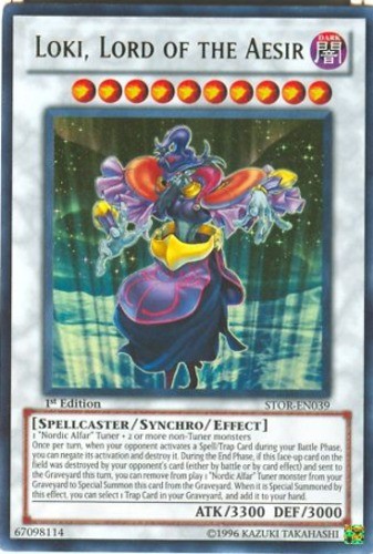 Loki Lord of the Aesir SP14-EN049 Common 1st Edition Heavily Played