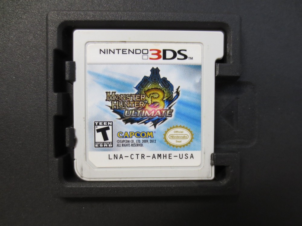 Monster Hunter 3 Ultimate (Nintendo 3DS, 2013) Tested Fast Free Shipping