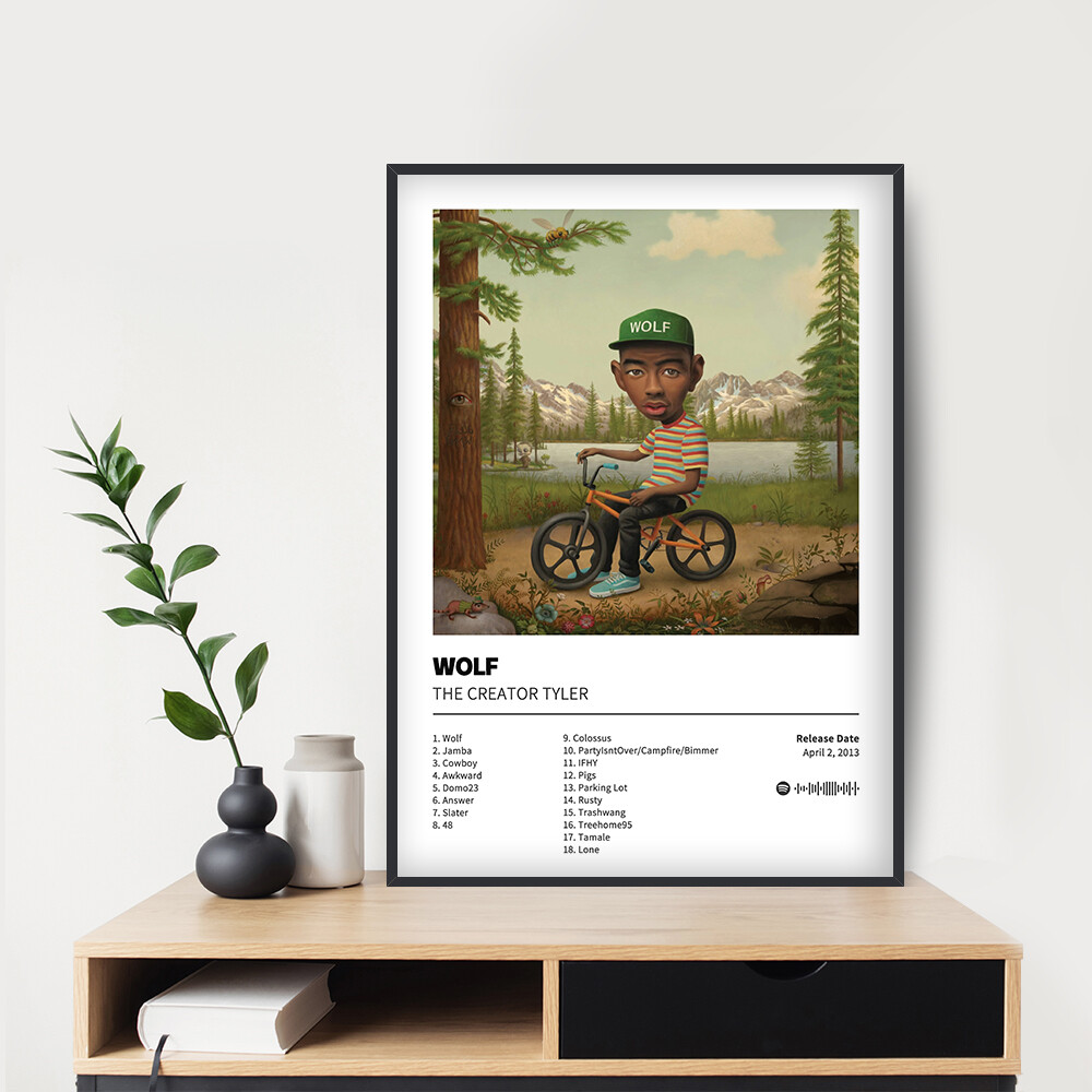 Wolf - The Creator Tyler Album Poster 20x30 24x36