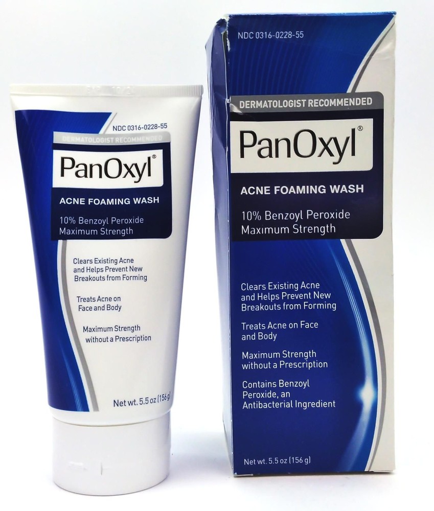 PanOxyl  Acne Foaming Wash Maximum Strength Antimicrobial 50% Clearance Sale-image
