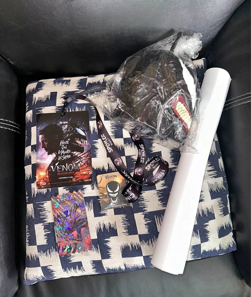 Cinemark Exclusive MERCHANDISING Movie PROMO 2024 Venom SYMBIOTE The Last Dance