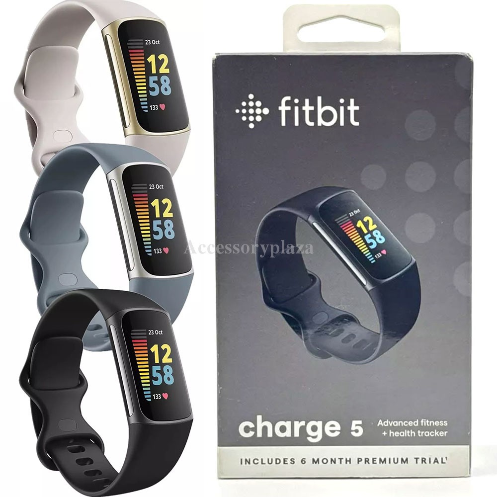 Fitbit Charge 5 Smartwatch Fitness motion Tracker Heart Rate Monitor S&L Sizes