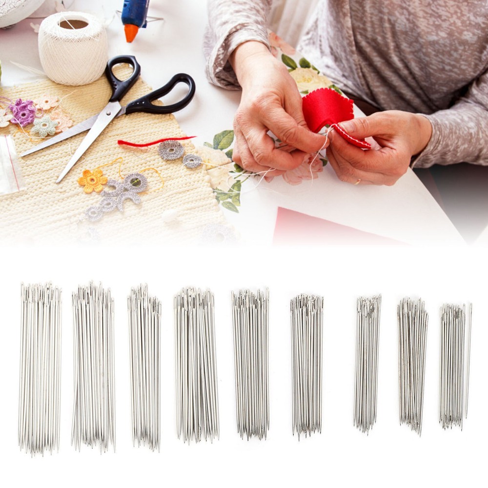 216Pcs Stainless Steel Sewing Needles for Embroidery Quilting & Hand Stitching Repair
